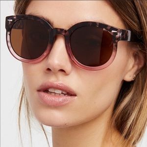 Abbey Road SUNGLASSES Pink Tortoise